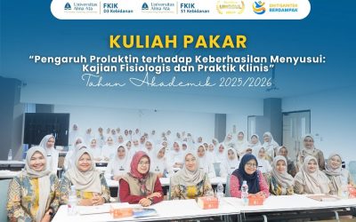 Prodi D3 Kebidanan Alma Ata sukses menyelenggarakan Kuliah Pakar inspiratif dengan topik: “Pengaruh Prolaktin terhadap Keberhasilan Menyusui: Kajian Fisiologis dan Praktik Klinis”.